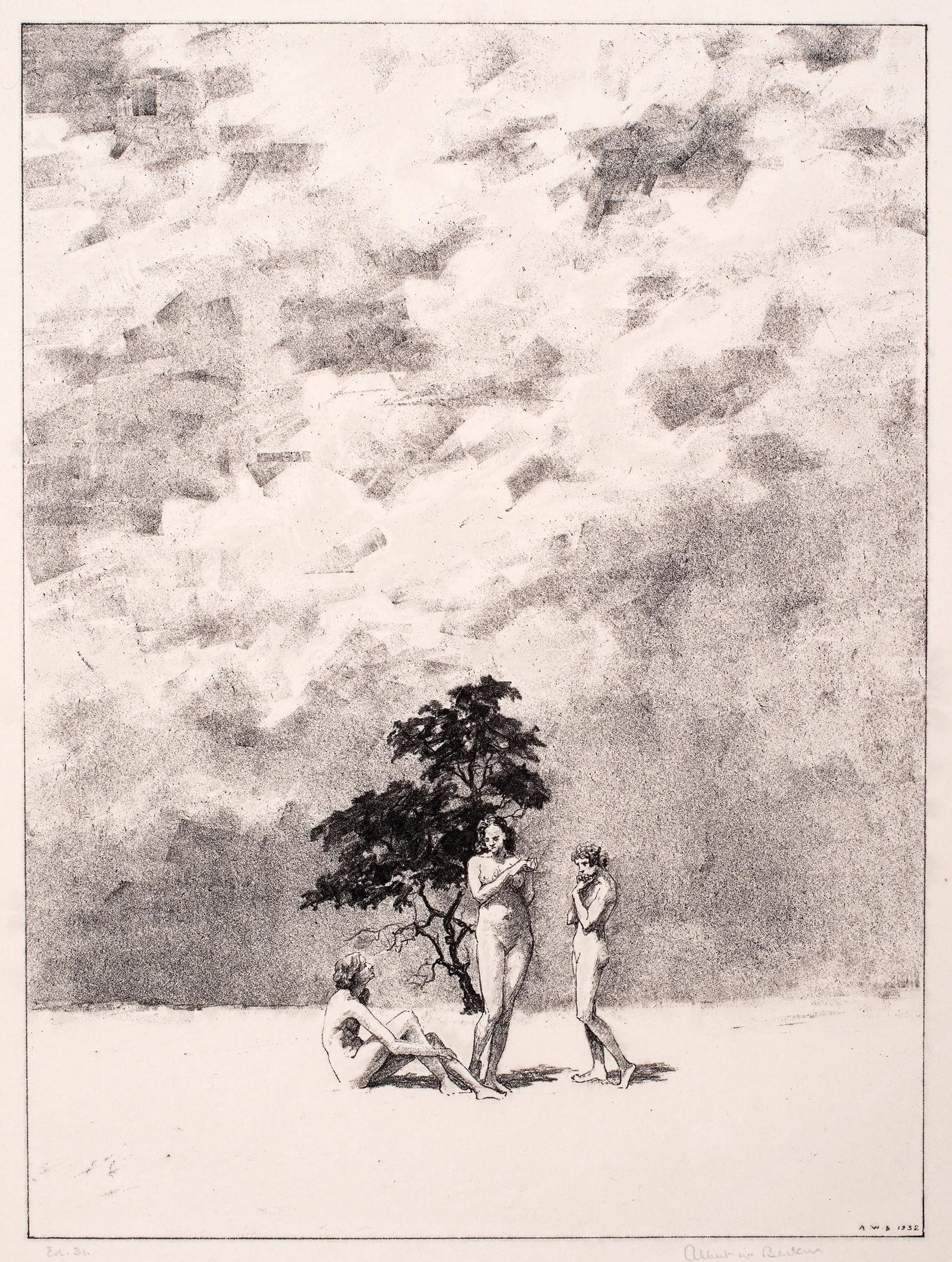 Albert W. Barker (1874-1947) The Island, c.1932 (1 of 4)