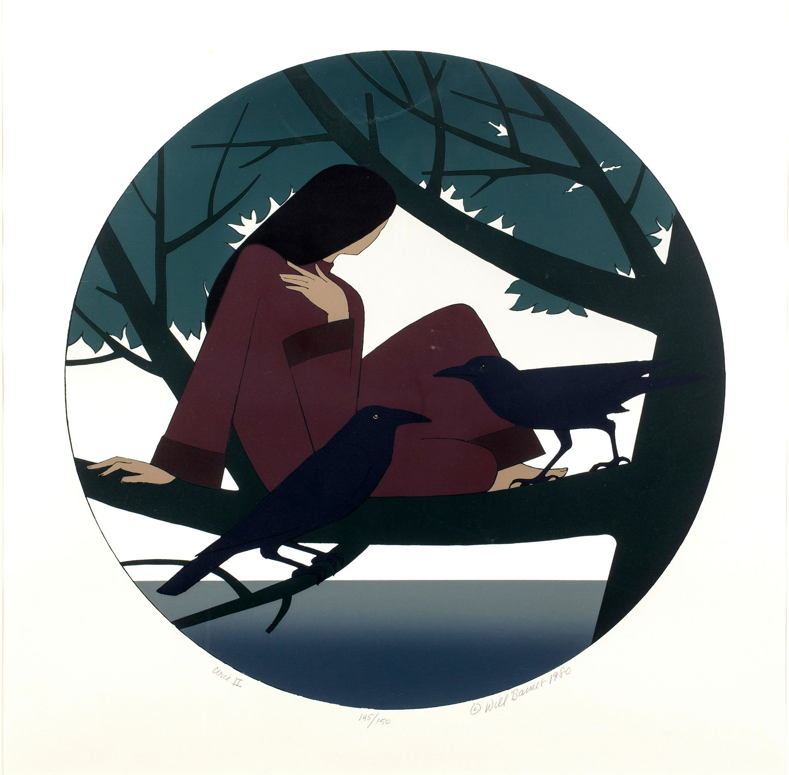 Will Barnet (1911-2012), Circle II, 1980 (1 of 5)