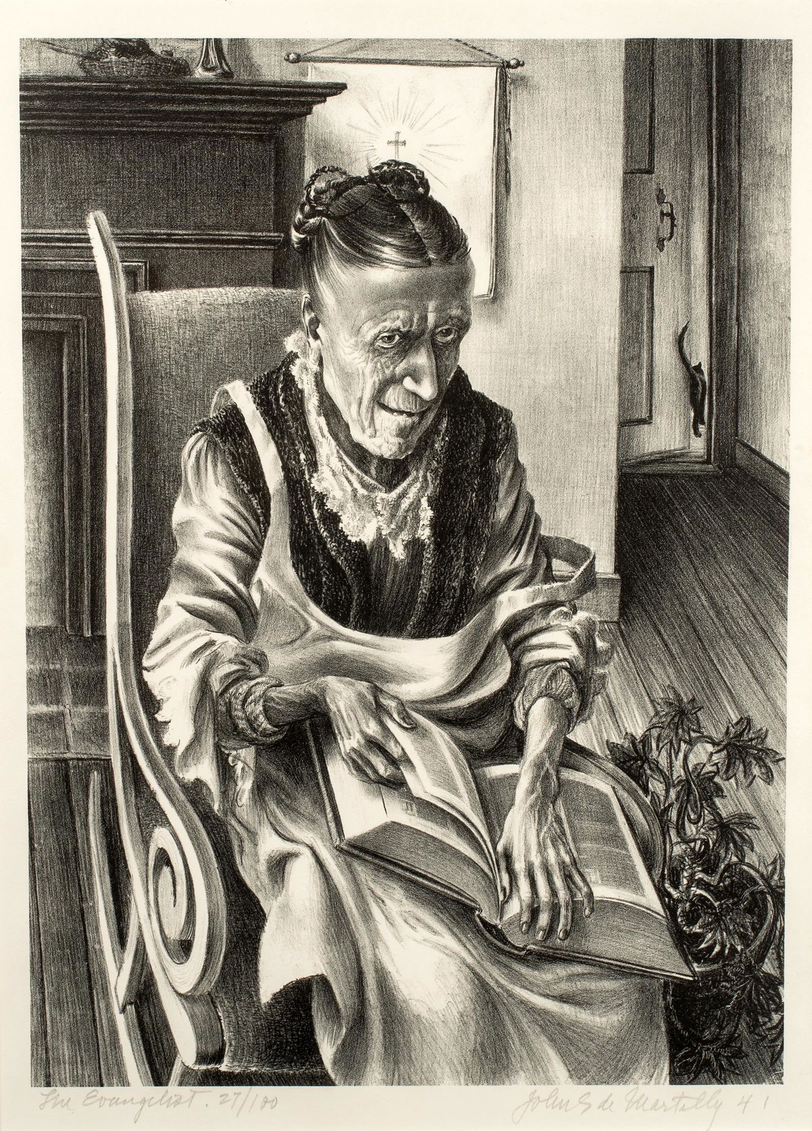 John Stockton deMartelly (1903-1979) The Evangelist, 1941 (1 of 7)