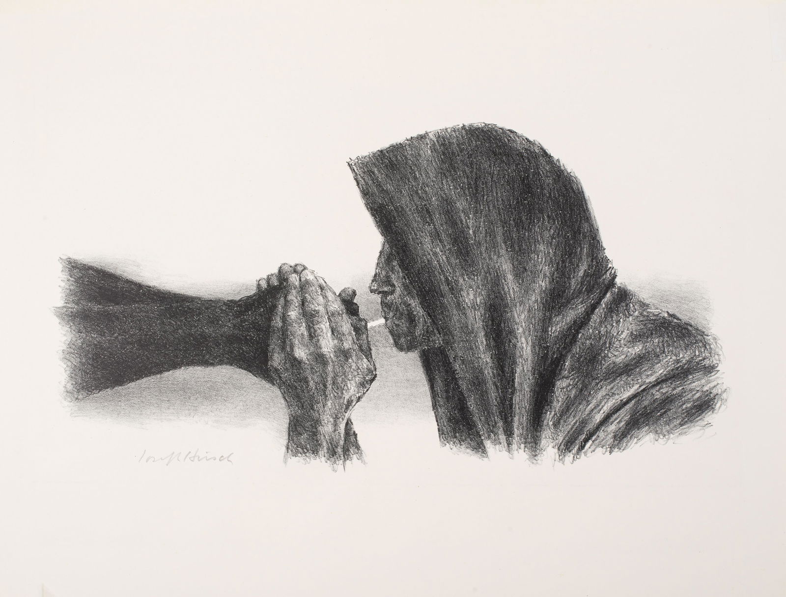 Joseph Hirsch (1910-1981) Survivor, 1954: 1954, ed.250, AAA, 14 X 7 1/2", p/s, D.