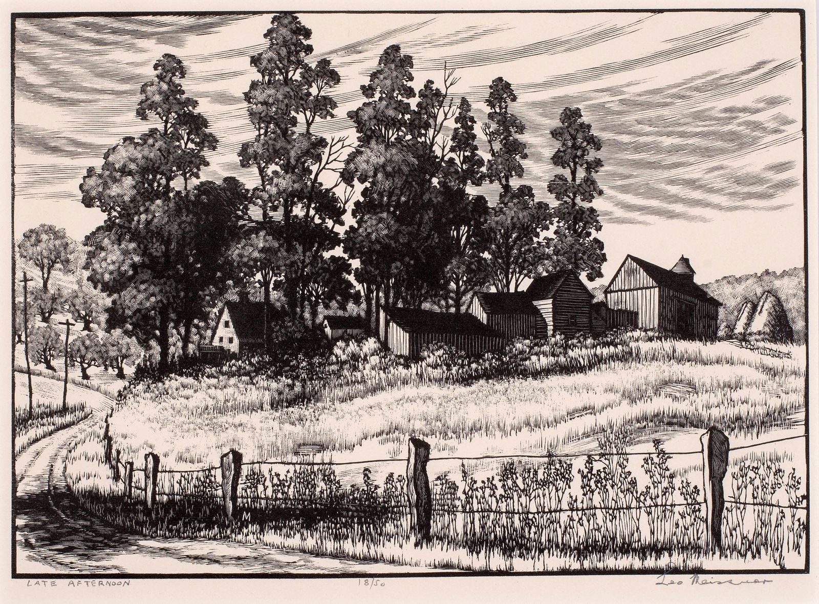 Leo Meissner (1895-1977) Late Afternoon (1 of 5)