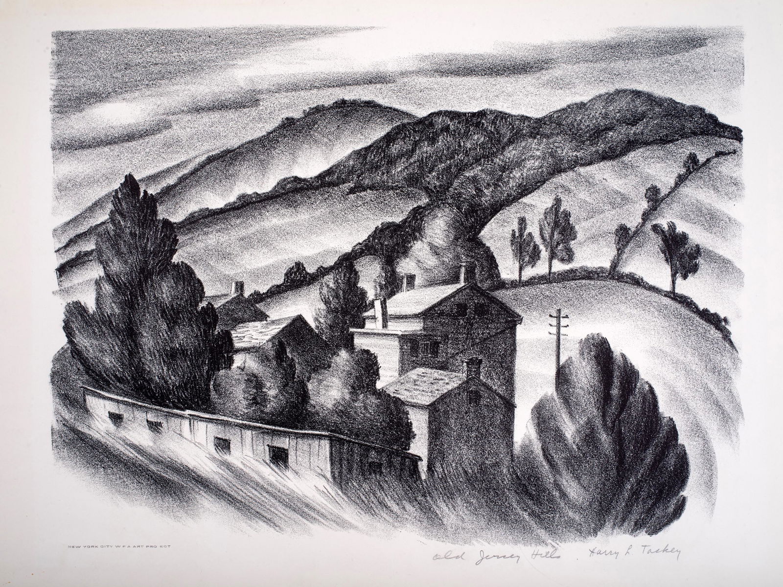 Harry Taskey (1892-) Old Jersey Hills, c.1935 (1 of 2)
