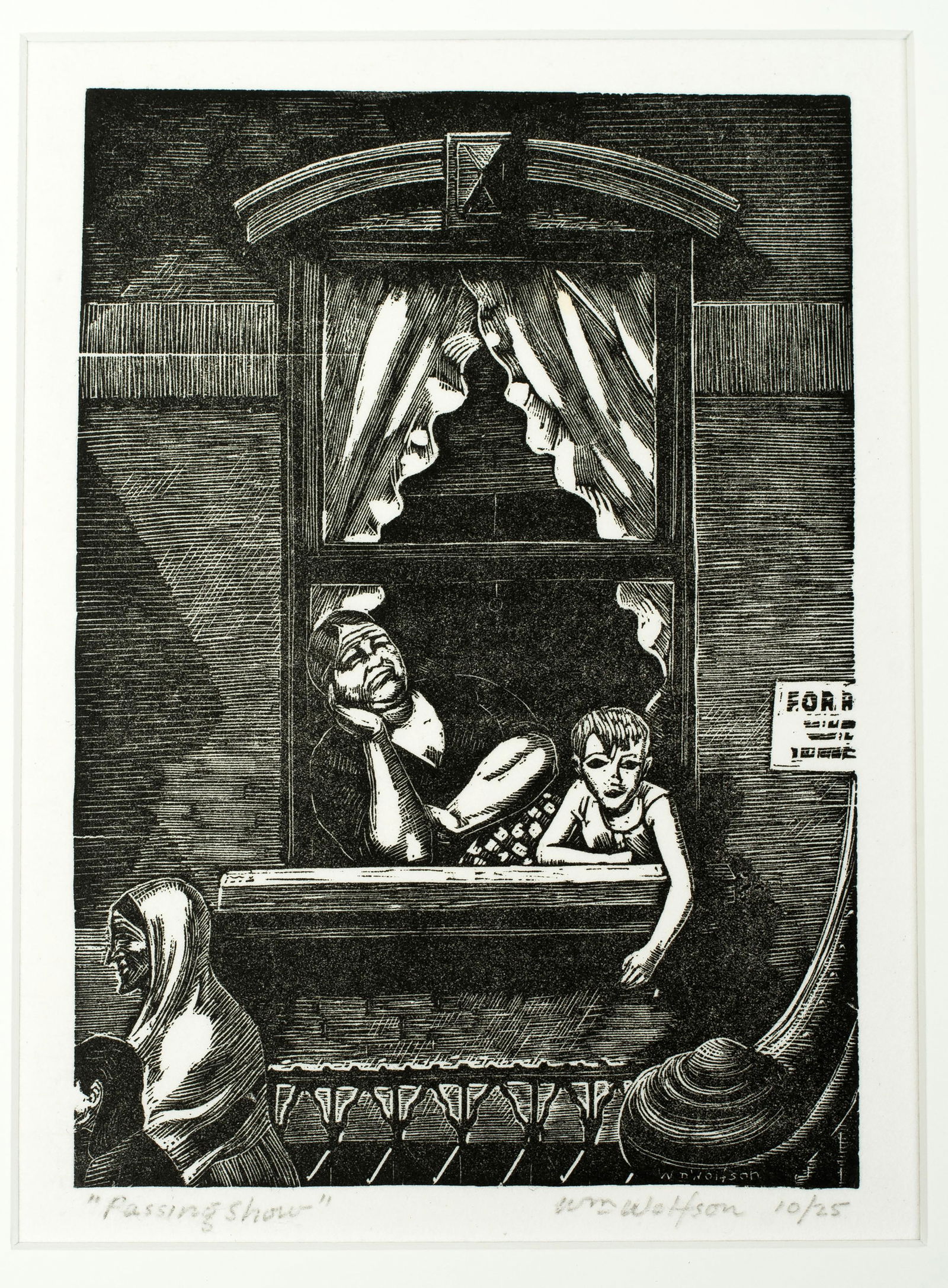 William Wolfson (1894-1966) Passing Show, c.1940 (1 of 3)