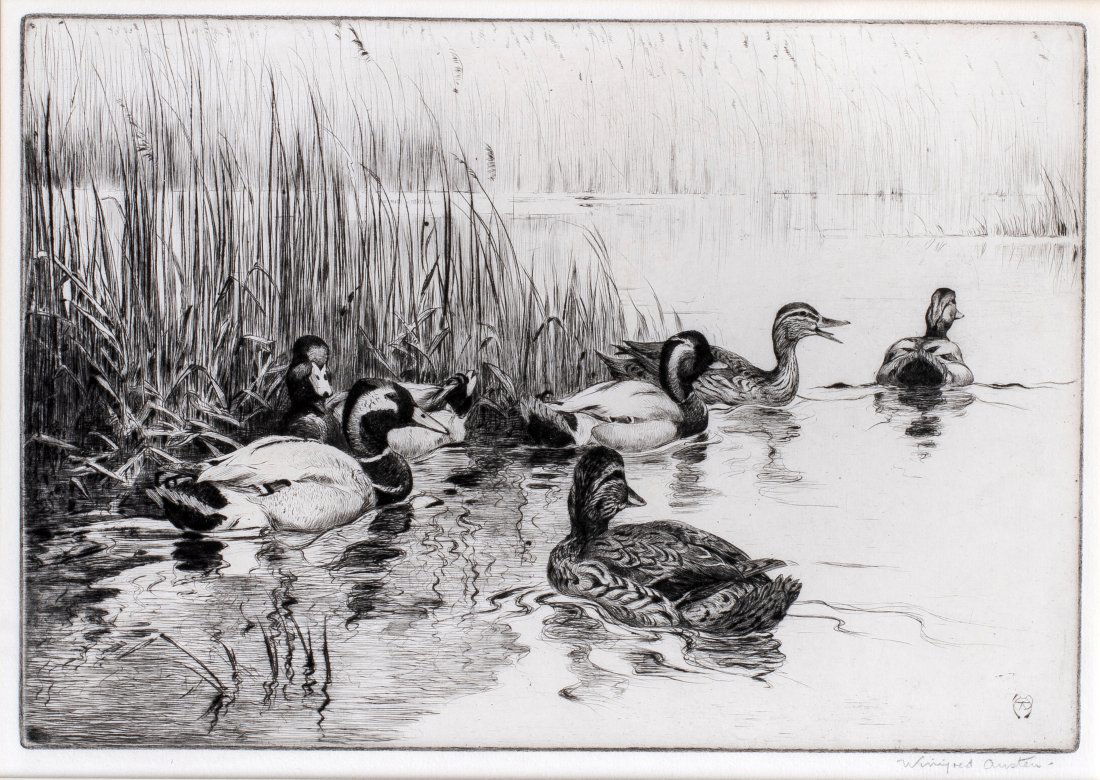 Winifred Austen (1876-1964) The Decoy Pool (1 of 3)