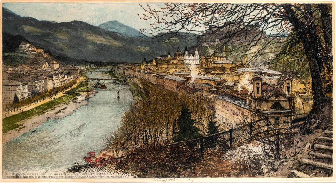 Luigi Kasimir (1881-1962) Die Gegenden von Salzburg (1 of 5)