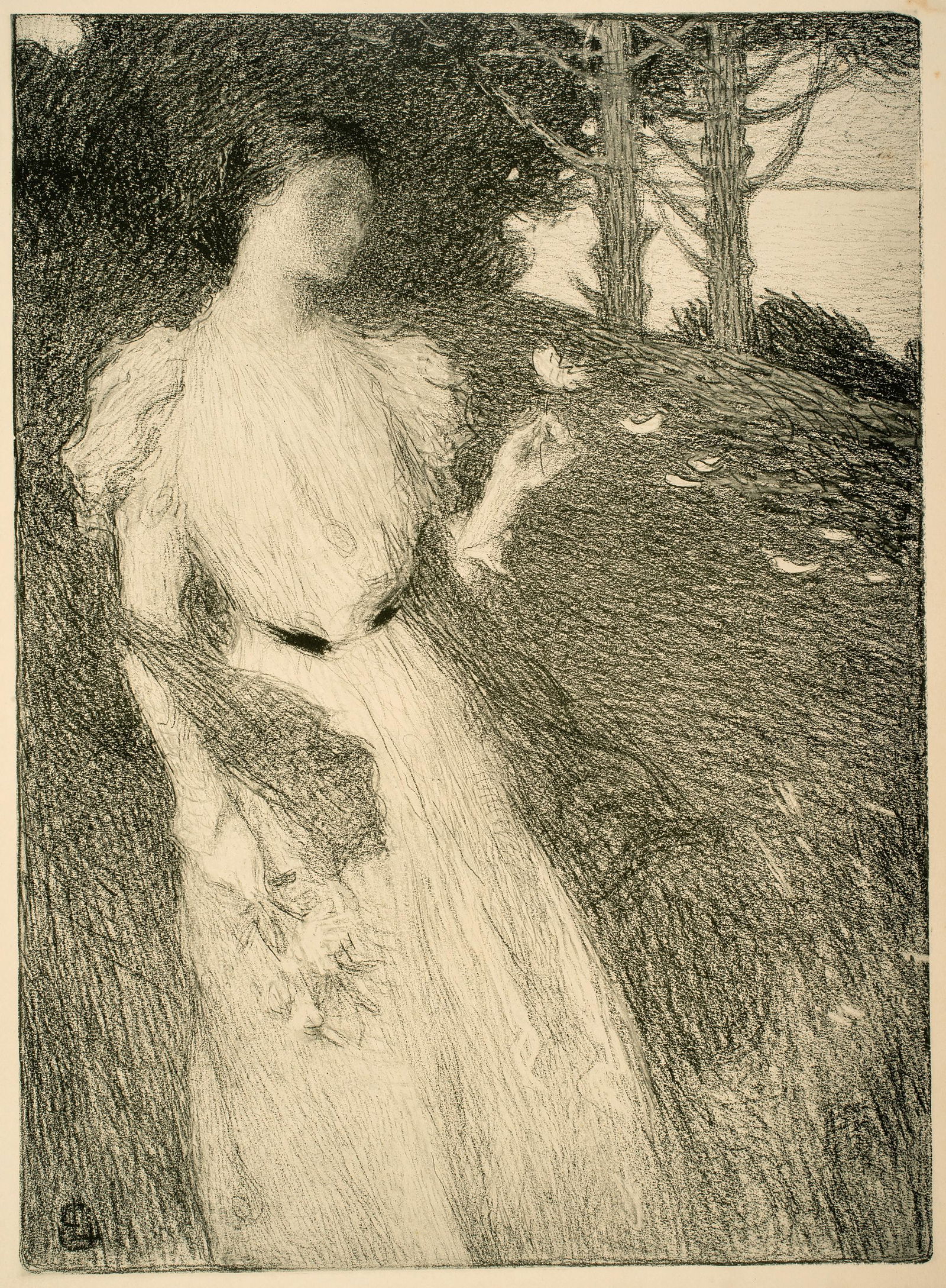 Ernest Laurent (1859-1929) Soir d'Octobre, 1897 (1 of 4)