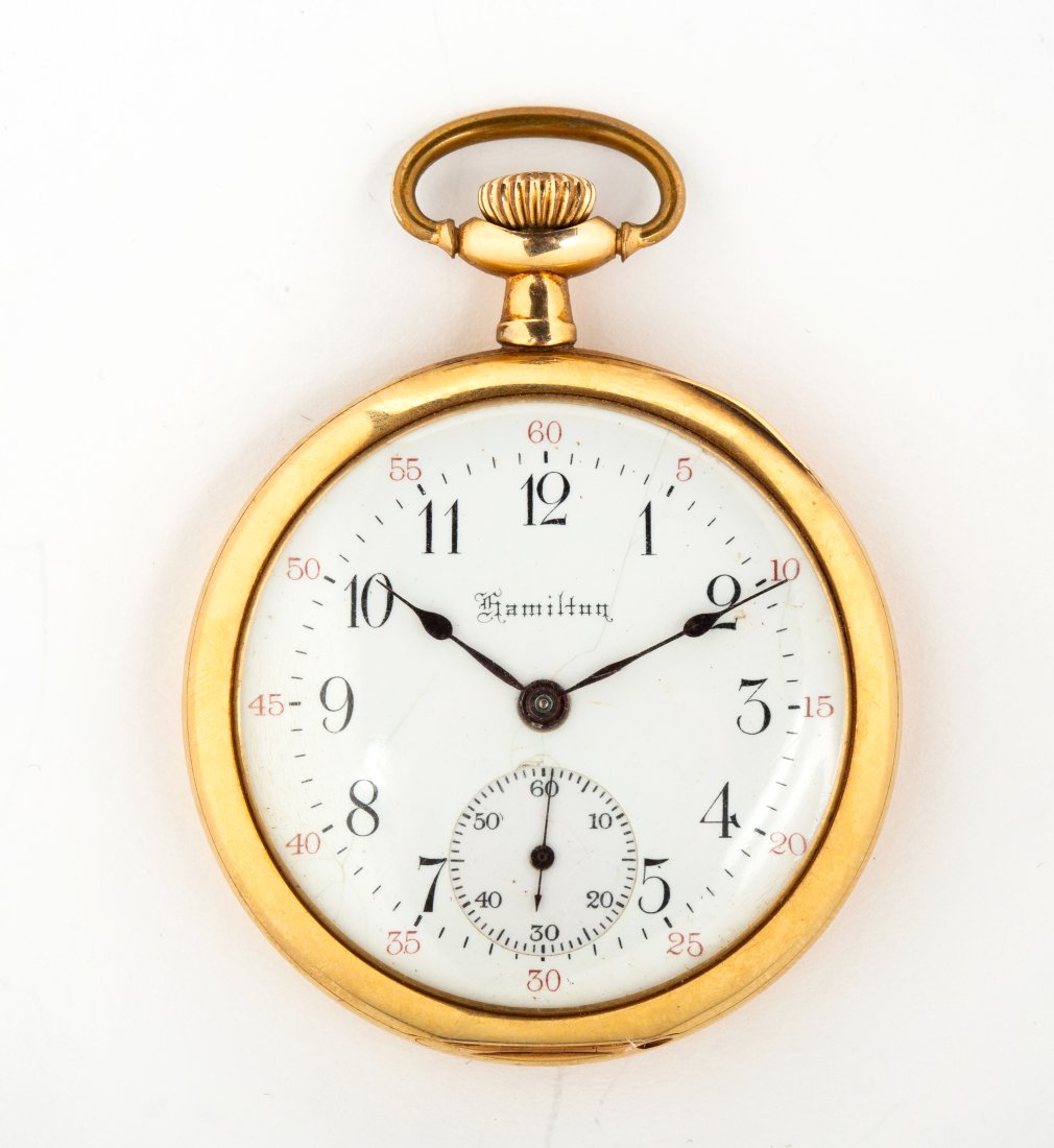 14K Hamilton Pocket Watch (1 of 13)