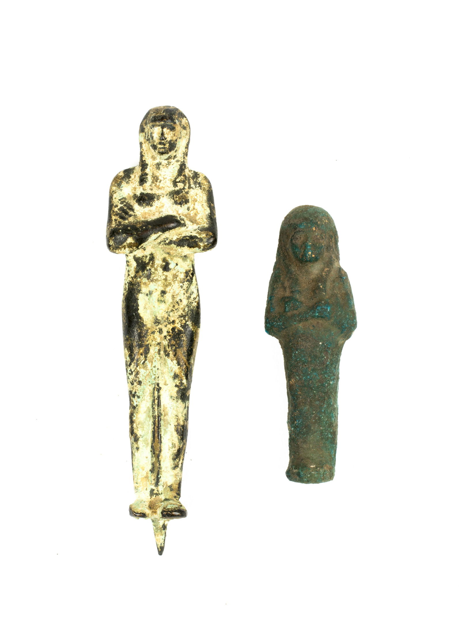 Two Ancient Egyptian Ushabti Figures (1 of 4)