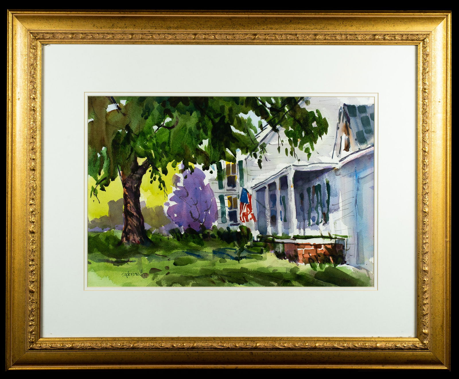 Robert Sydorowich (b. 1935) Andover, Vermont, Country House (1 of 7)