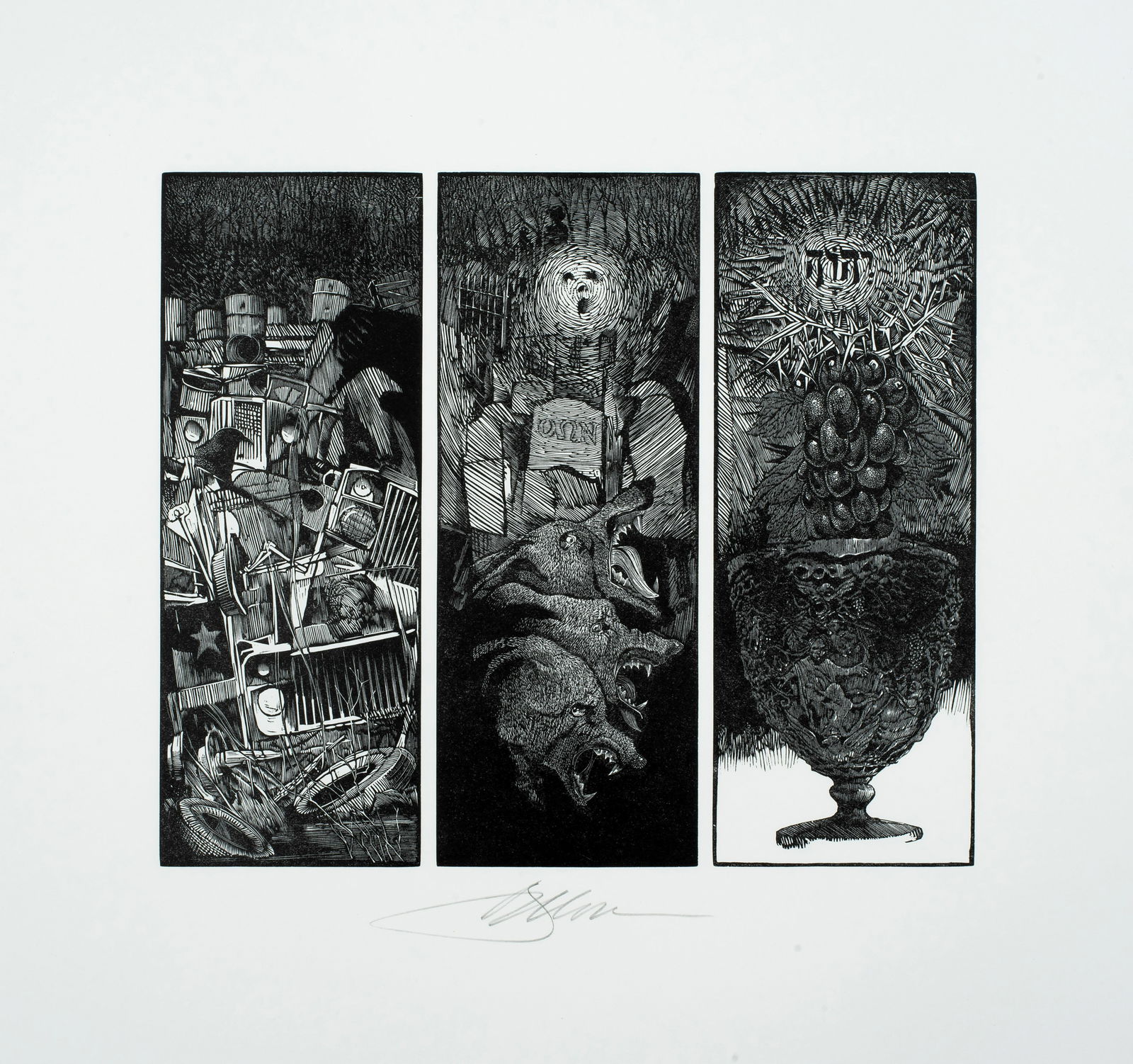 Barry Moser (b.1940) 'Timing Devices, 1977' (1 of 4)