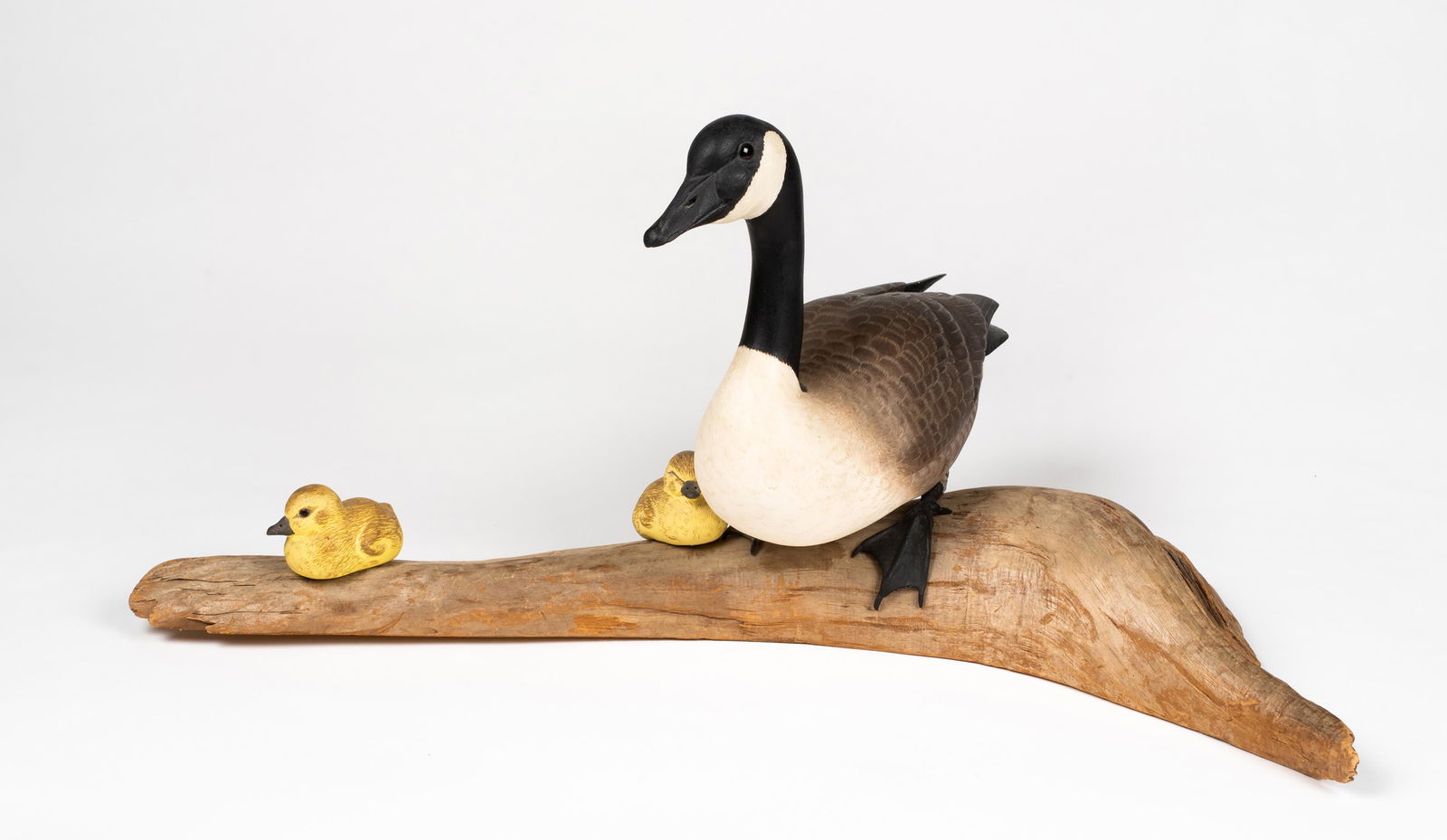 Robert and Virginia Warfield "Canada Goose and Goslings" (1 of 8)