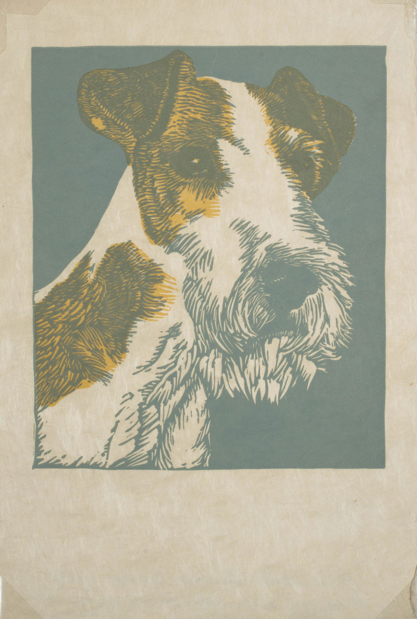 George Adomeit (1879-1967) Pair of 'Terrier' Prints (1 of 1)