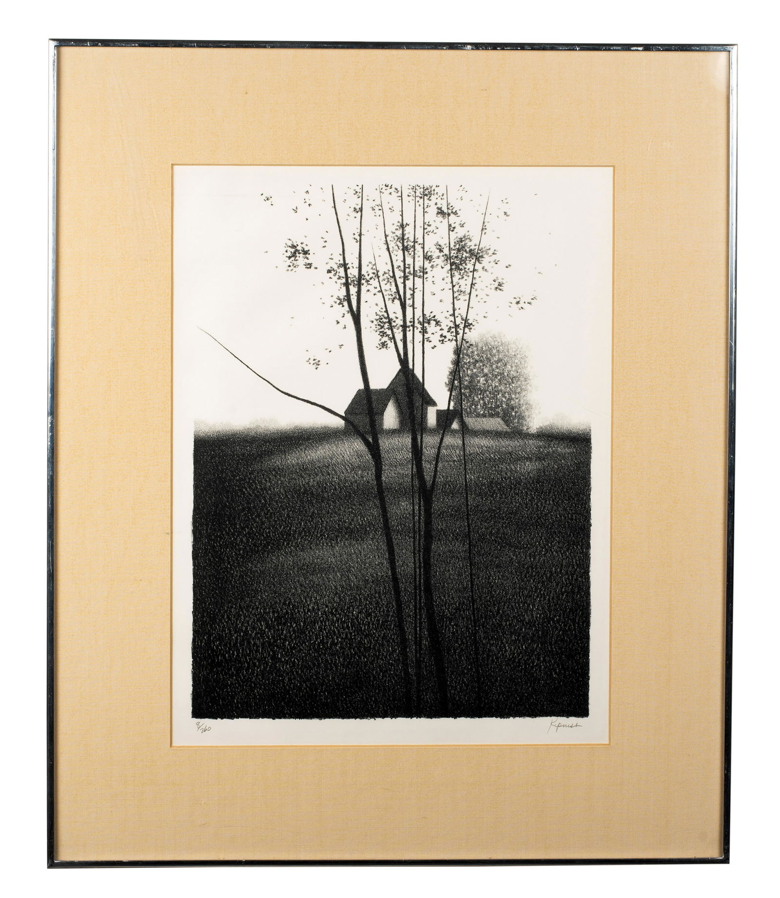 Robert Kipniss (b.1931) 'Hilltop II, 1976' (1 of 7)