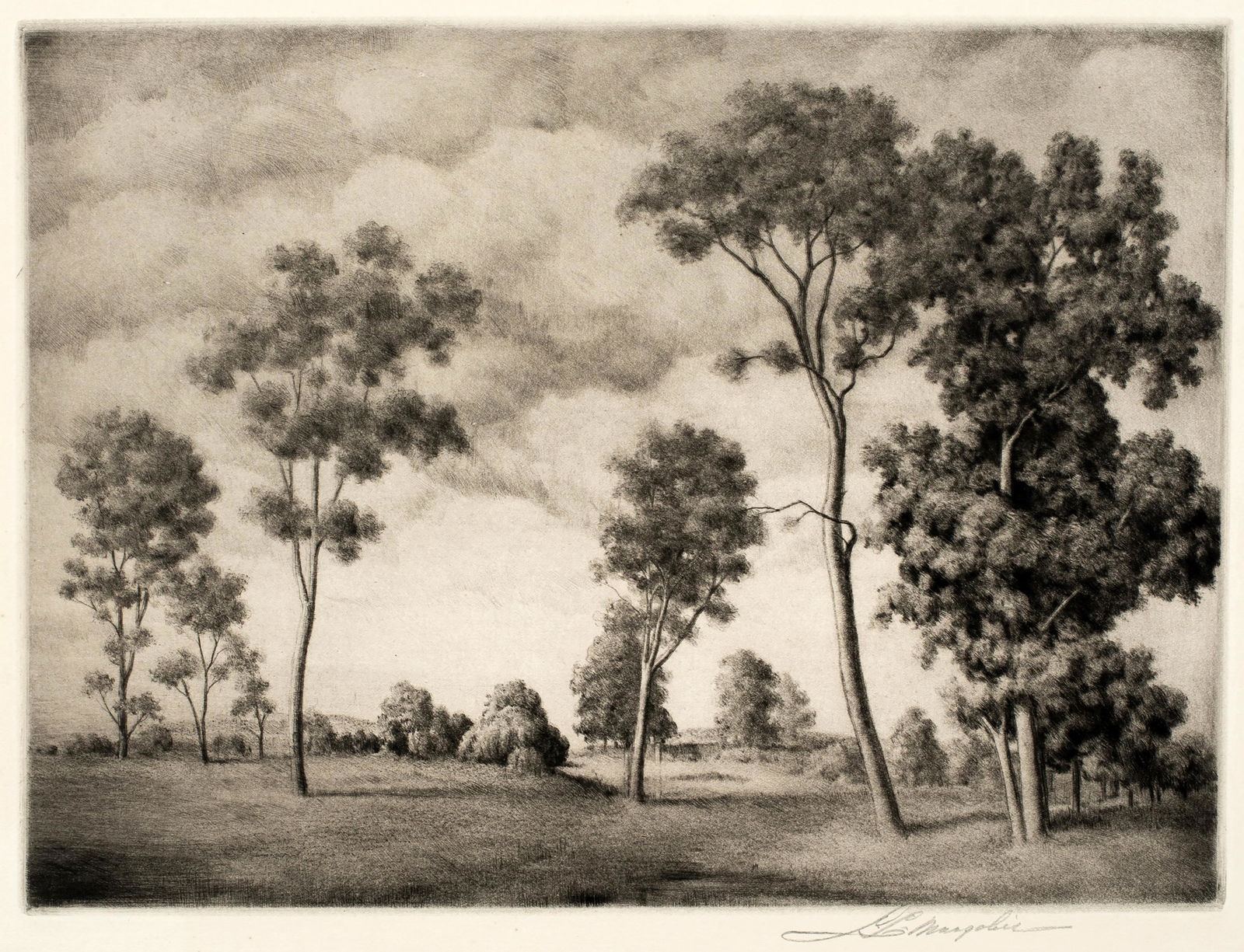 Samuel L. Margolies (1897-1974) 'Gathering Storm' (1 of 4)