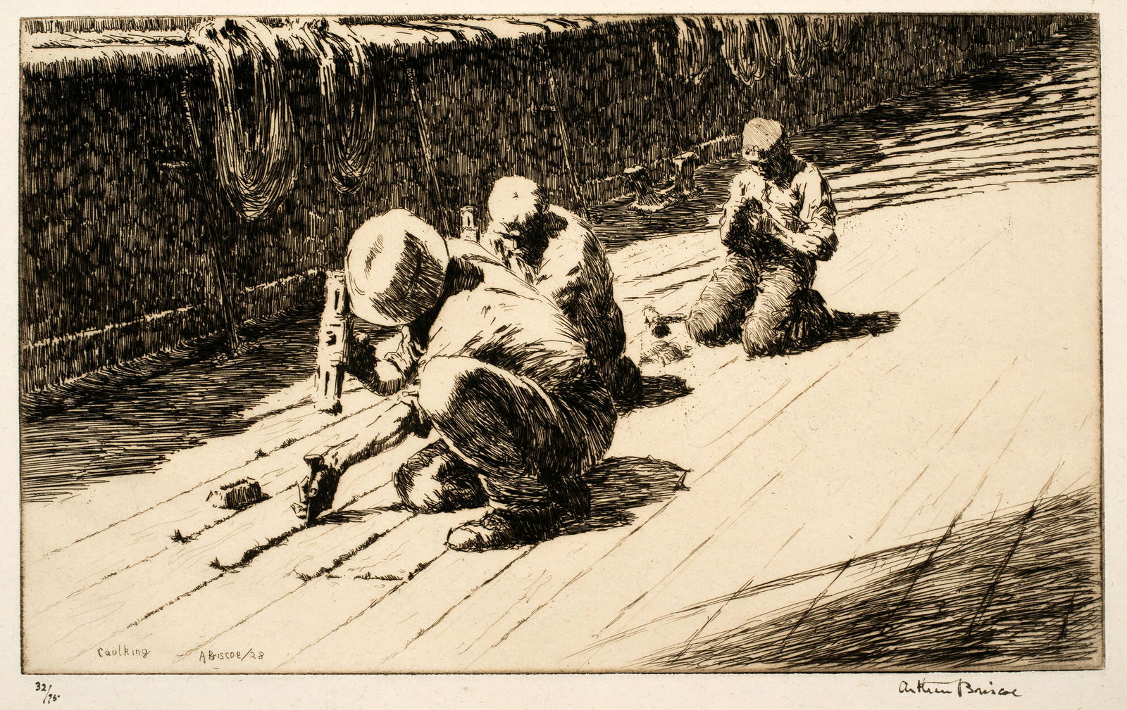 Arthur J.T. Briscoe (1873-1943) 'Caulkins, 1928' (1 of 6)