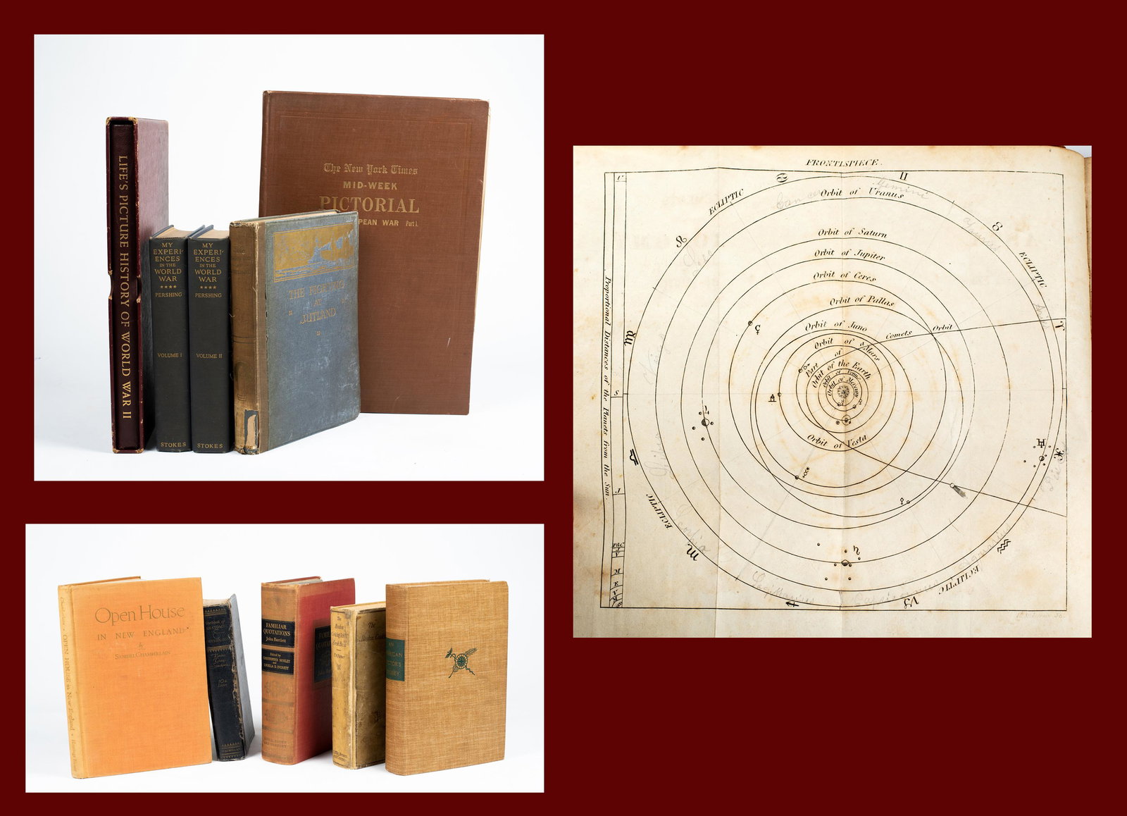 Antique Books--Academic, Reference, Military History (1 of 20)