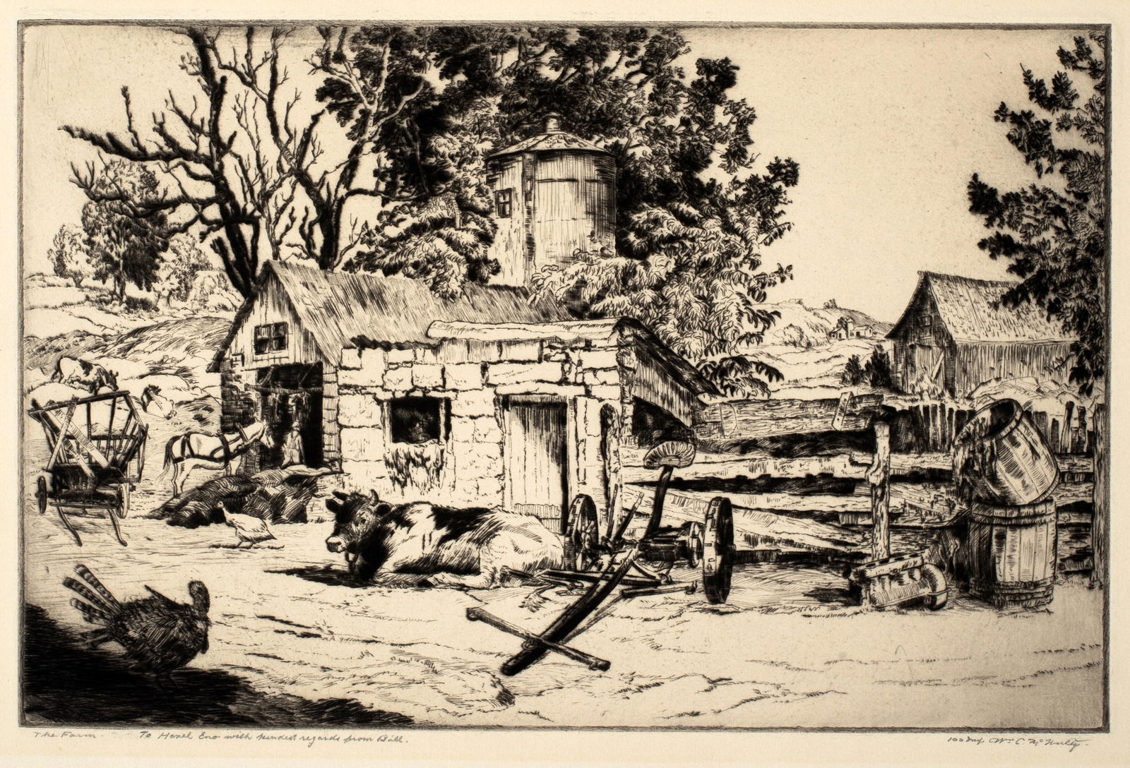 William Charles McNulty (1884-1963), The Farm (1 of 5)