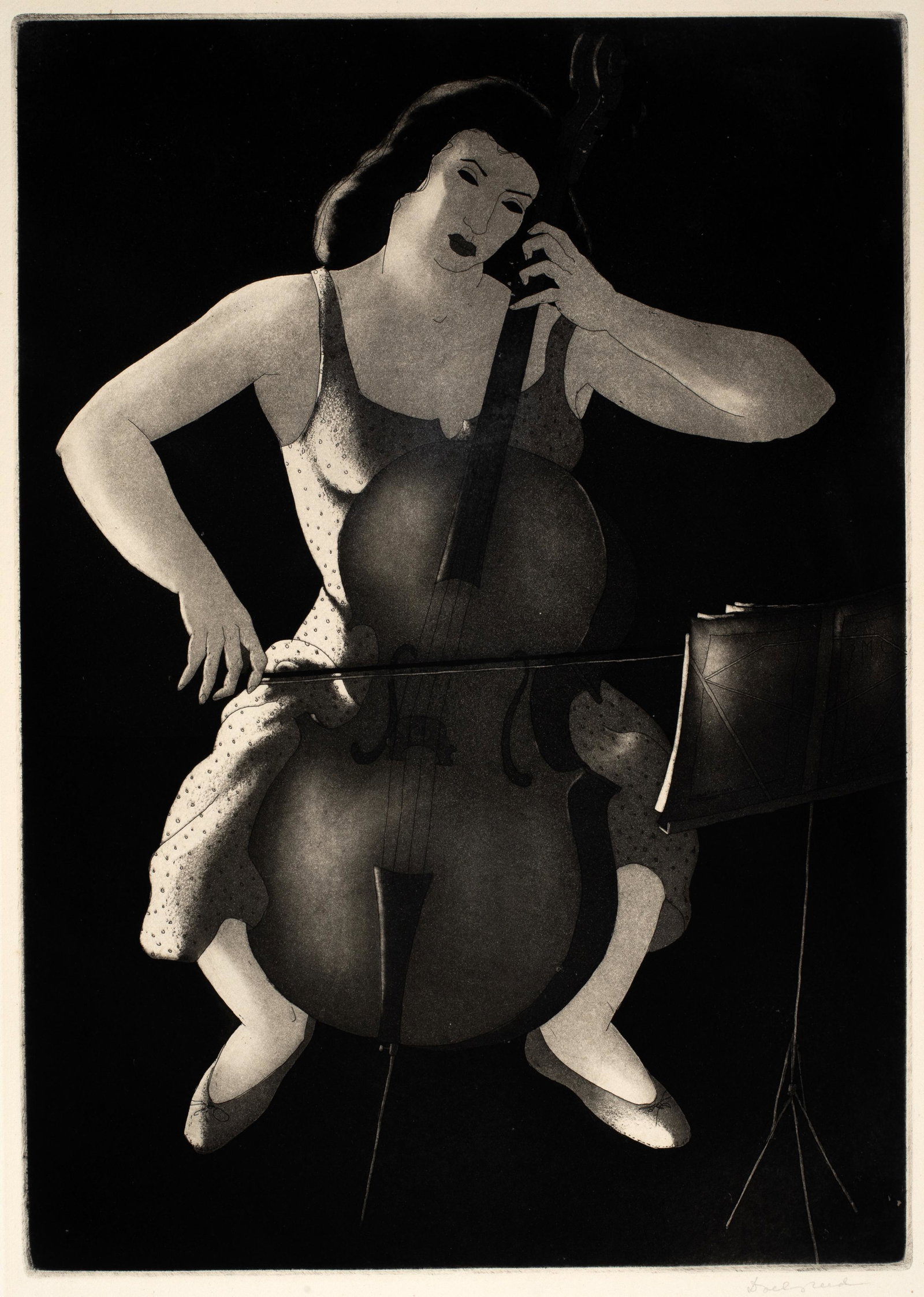 Doel Reed (1894-1985), Evening Music, 1946 (1 of 6)