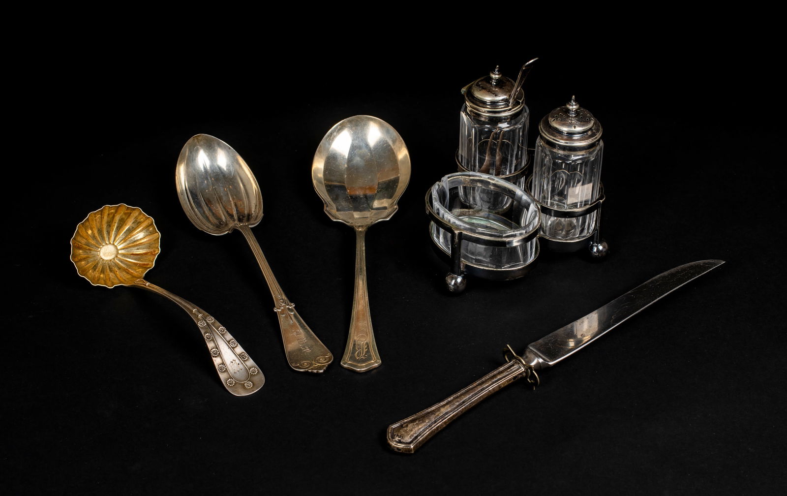 Two Tiffany & Co Sterling Serving Pieces and Two Others (1 of 8)