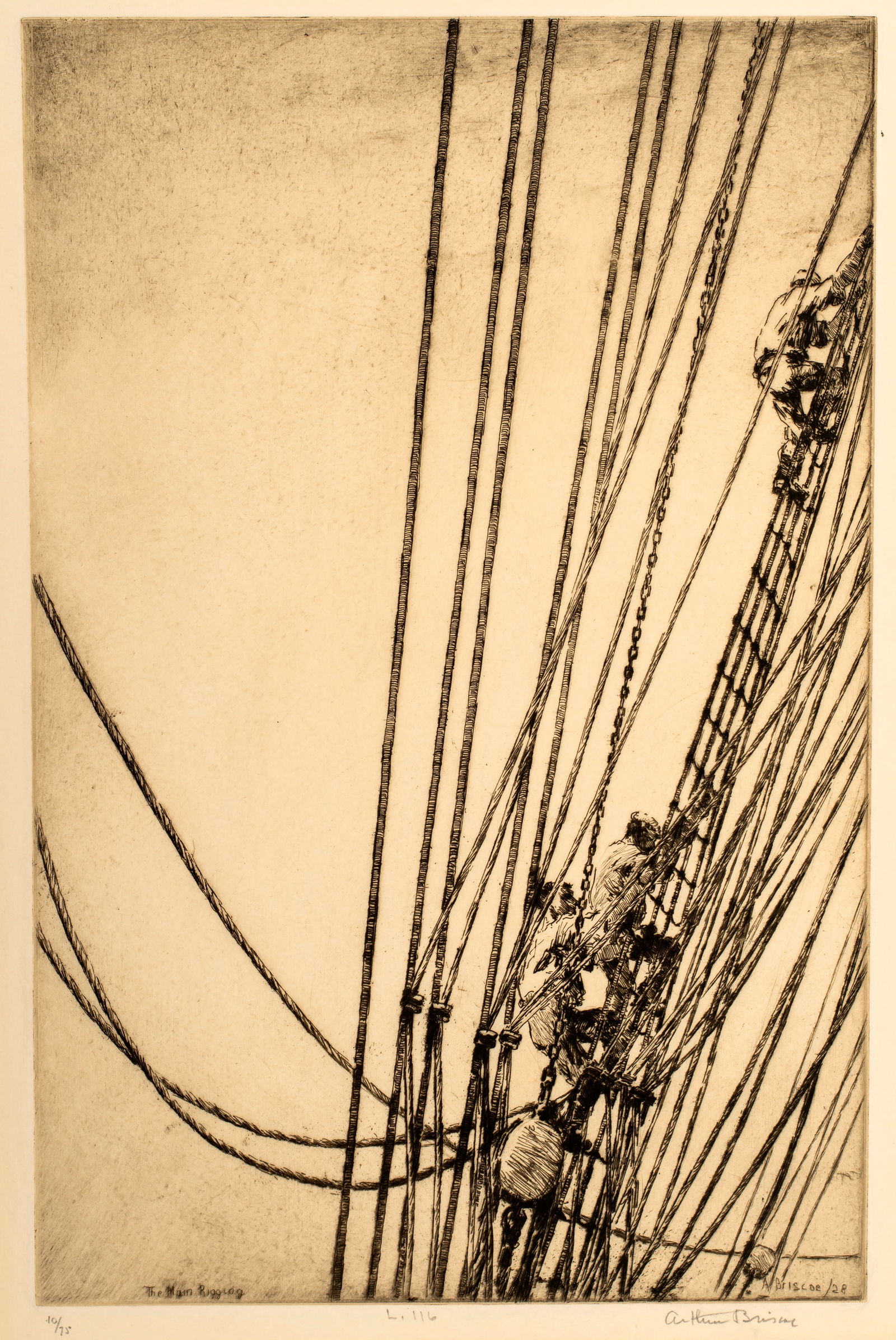 Arthur J.T. Briscoe (1873-1943) The Main Rigging, 1928 (1 of 8)