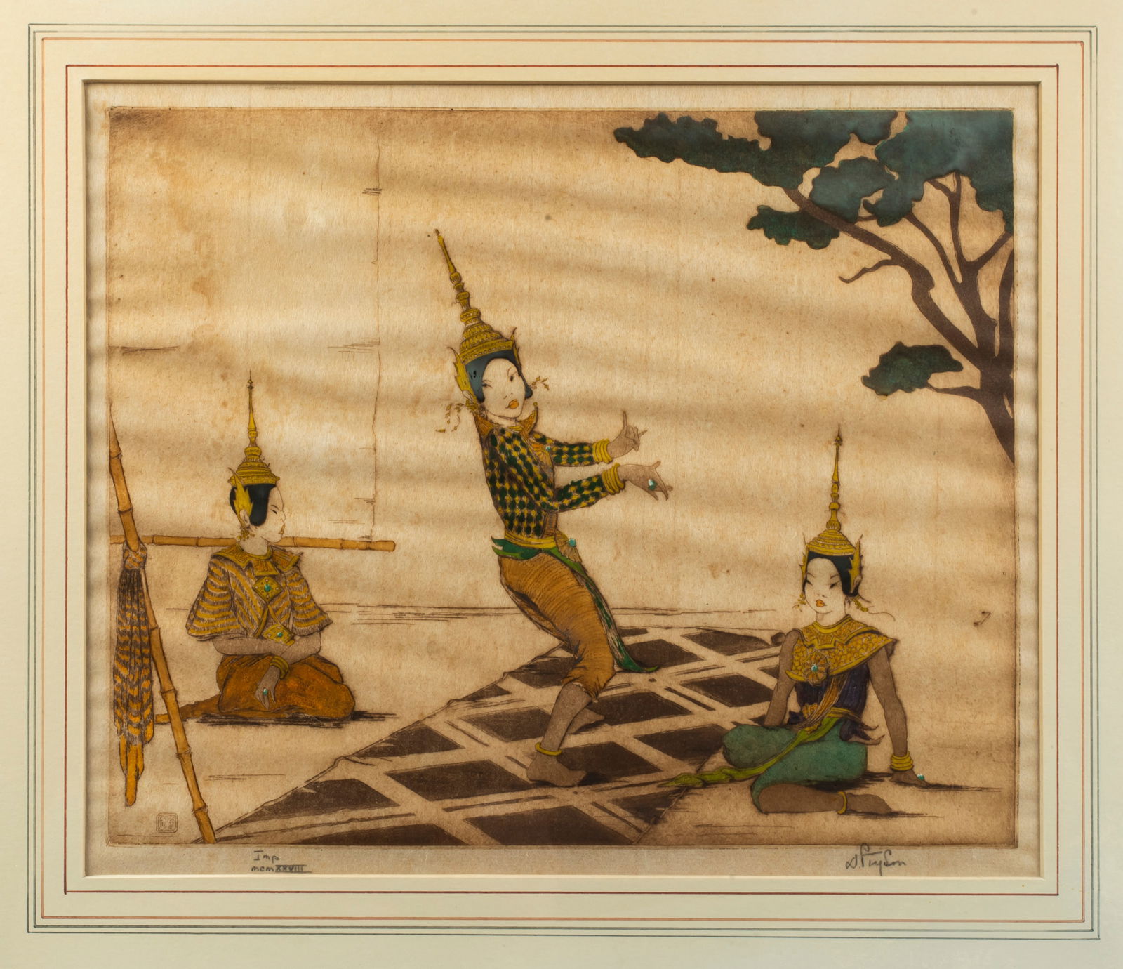 Dorsey Potter Tyson (1891-1969) Gossip, 1928 (1 of 6)