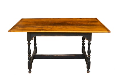 A Tiger Maple Table by JL Treharn