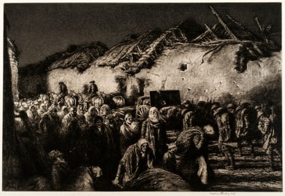 Harold Kerr Eby (1889-1946) Refugees, 1935