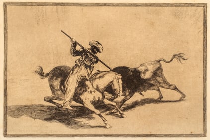 Francisco Goya (1746-1828) La Tauromaquia, Plate 5