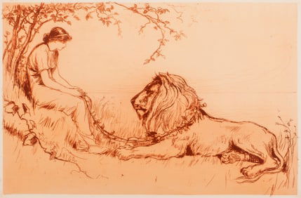 Frederick Stuart Church (1842-1924) The Lion in Love, 1883