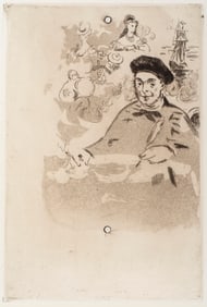 Edouard Manet (1832-1883) Theodore De Banville Facing Left, 1874