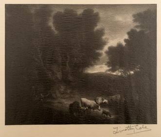 Timothy Cole (1852 - 1931) The Watering Place, 1897