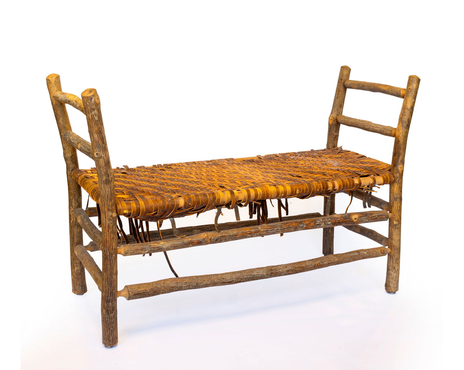 An Old Hickory Bench (1 of 12)