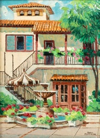 Ronni Pastorini (1915 - 2011) Via Parigi, Palm Beach