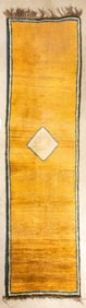 A Persian Gabbeh Runner Rug