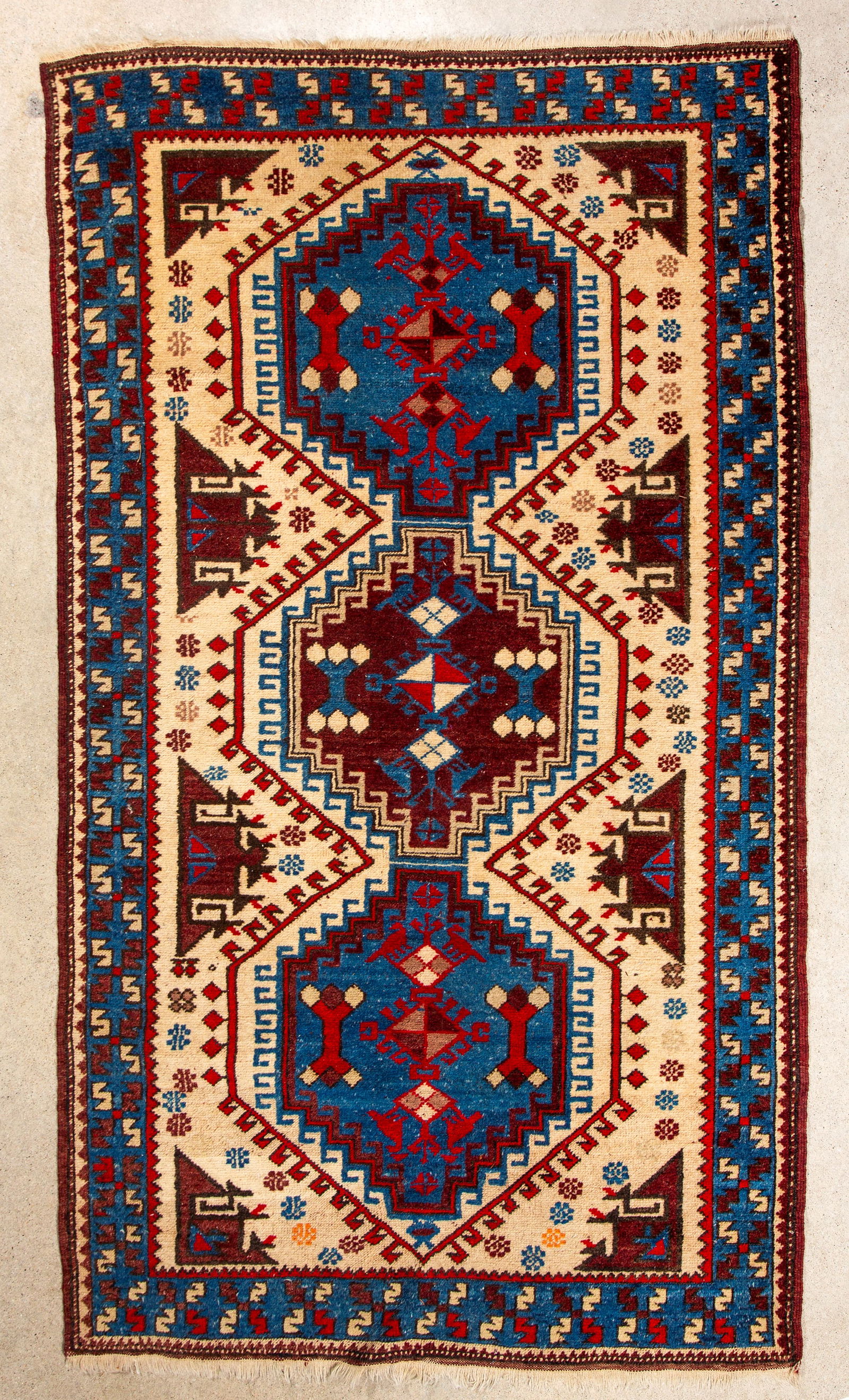 A Bordjalou Kazak Caucasian Area Rug (1 of 16)