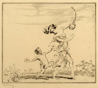 Troy Kinney (1871-1938) Arcadia, 1921