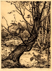 William Joseph Schaldach (1896-1982) The Hot Corner, c.1925