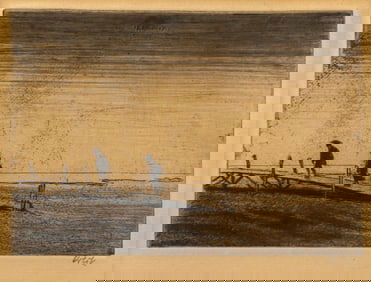 Emil Orlik (1870-1932) Bei Enoshima, 1901