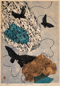 Ueda Fujo (1899-1970) White Dream (Shiroi Yume), 1962