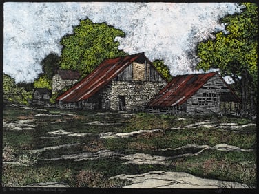 Edward E. Little, The Stone Barn,Clark County Virginia