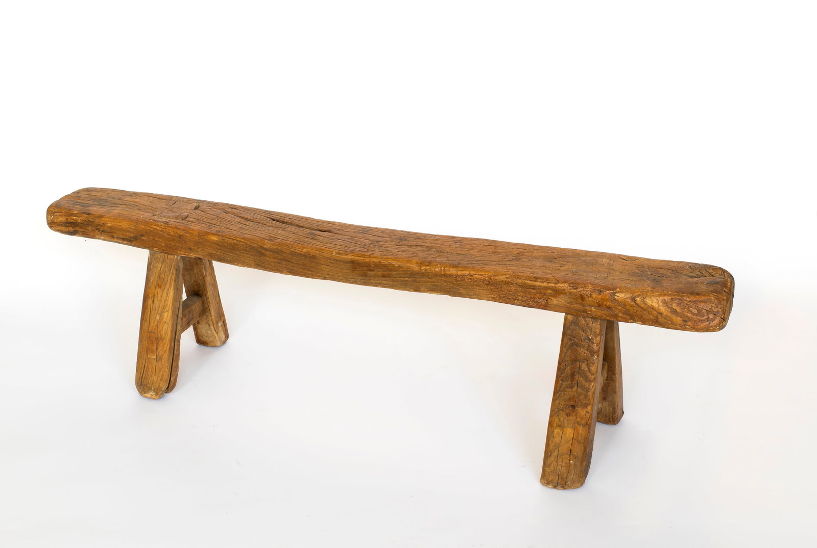 A New England Primitive Low Bench (1 of 4)