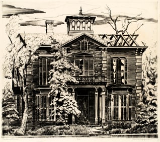 Lawrence Kupferman (1909-1982) Abandoned House, 1939