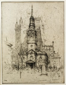 Ernest Roth (1879-1964) St. Paul's Chapel, New York City