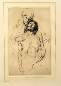 Arthur Heintzelman (1891-1965) Mater Dolorosa, 1924