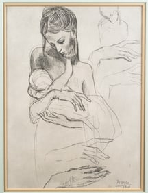 Picasso, Mother and Child Lithograph