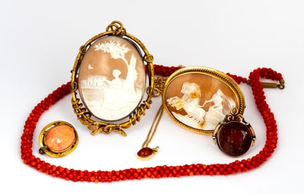 A Group of Antique Jewelry
