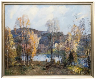 William Jurian Kaula (1871-1953) New Hampshire, Early Autumn