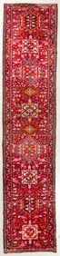 A Persian Heriz Karajeh Oriental Runner Rug