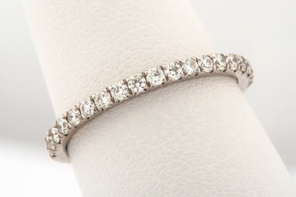 A 14K Gold Diamond Band
