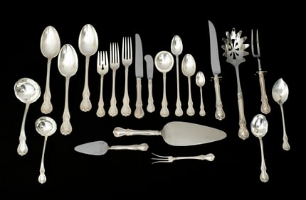A Towle "Old Master" Sterling Silver Flatware Set